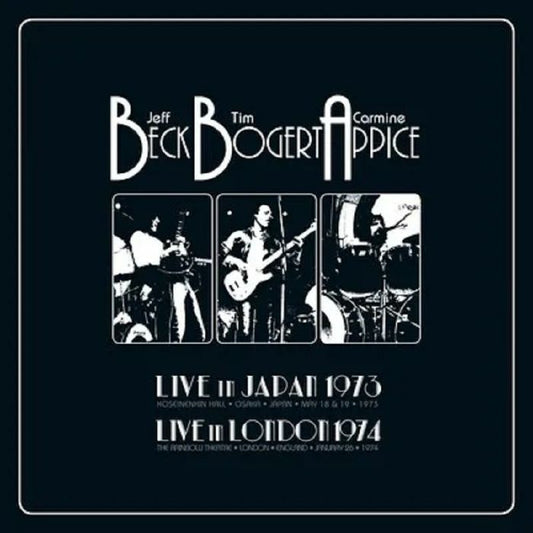 Live In Japan 1973 & Live In London 1974 - Deluxe 4xLP Box Set vinyl record cover