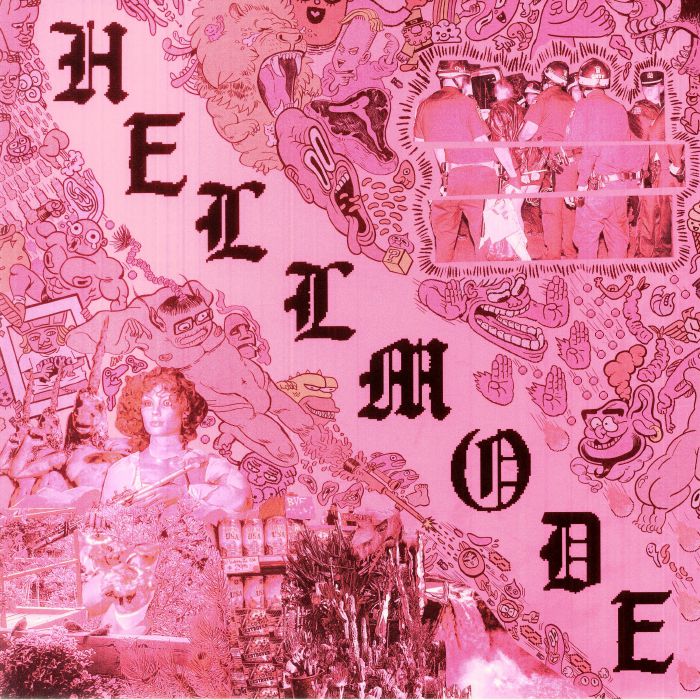 Hellmode - Limited Edition Neon Pink Vinyl LP vinyl record cover