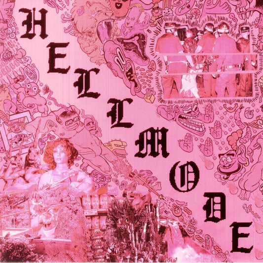 Hellmode - Limited Edition Neon Pink Vinyl LP vinyl record cover