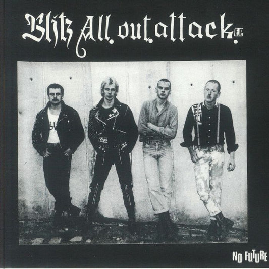 All Out Attack EP - Limited Edition Red Vinyl EP vinyl record cover