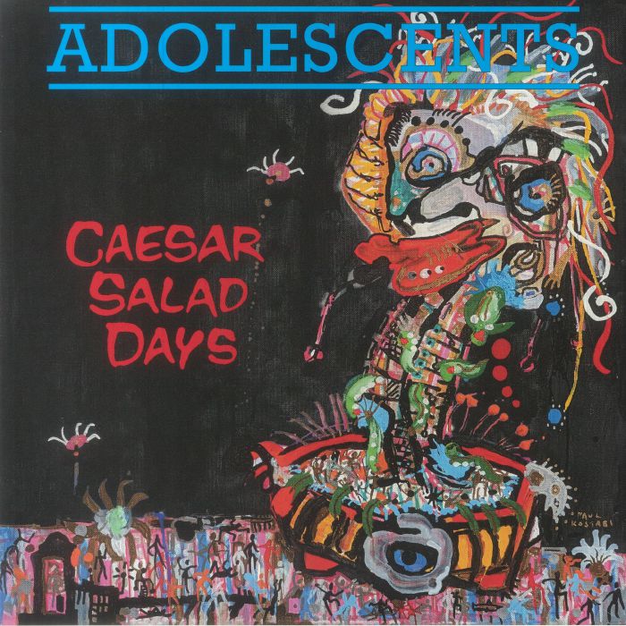 Caesar Salad Days - Limited Edition Blue Vinyl LP vinyl record cover