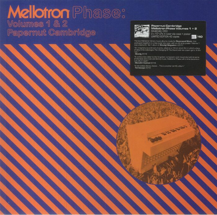 Mellotron Phase: Vol 1 & 2 - Limited Edition 2x10" Vinyl vinyl record cover