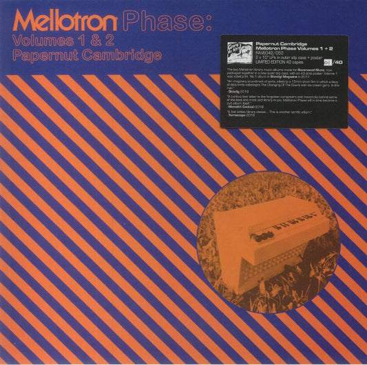 Mellotron Phase: Vol 1 & 2 - Limited Edition 2x10" Vinyl vinyl record cover