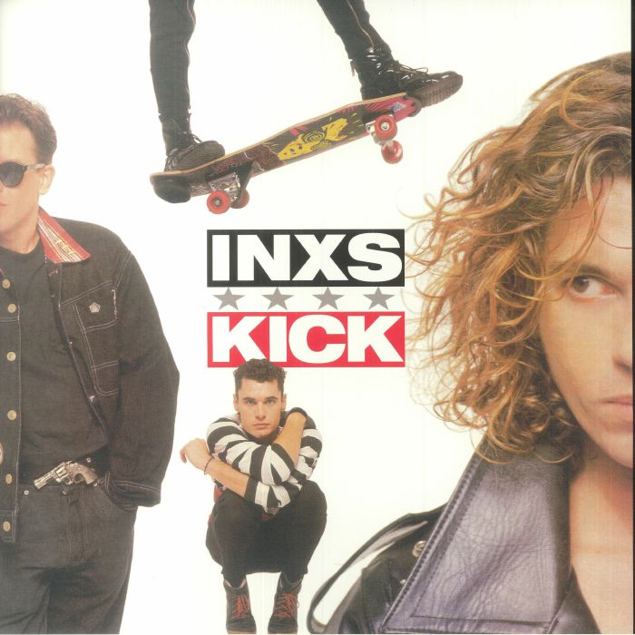 Kick - Limited Edition Clear Vinyl LP vinyl record cover