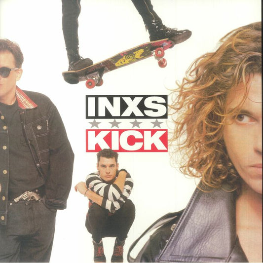 Kick - Limited Edition Clear Vinyl LP vinyl record cover