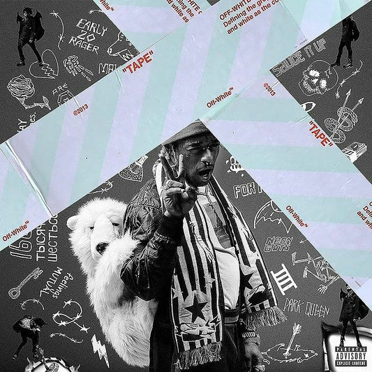 Luv Is Rage 2 - Clear Vinyl 2xLP vinyl record cover