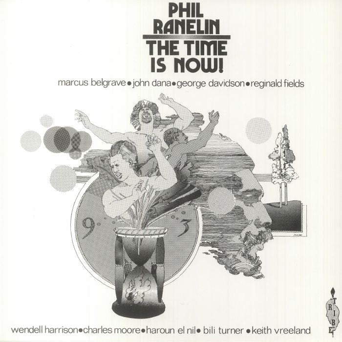 The Time Is Now! - Limited Edition Blue Vinyl LP vinyl record cover