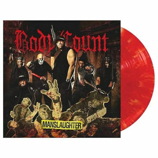 Manslaughter - Cloudy Blood Red Vinyl LP vinyl record cover