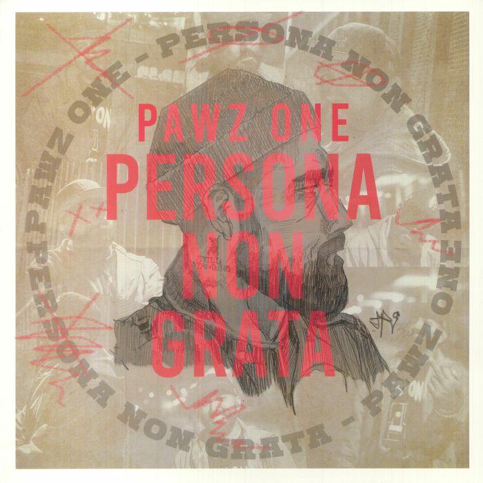 Persona Non Grata - Blue Vinyl LP vinyl record cover