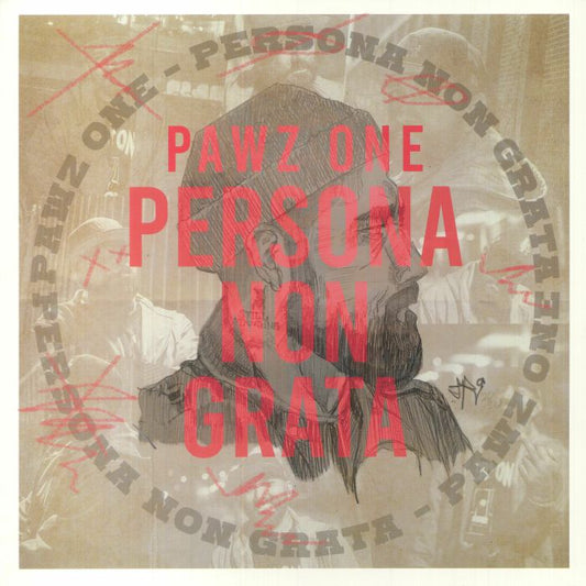 Persona Non Grata - Blue Vinyl LP vinyl record cover