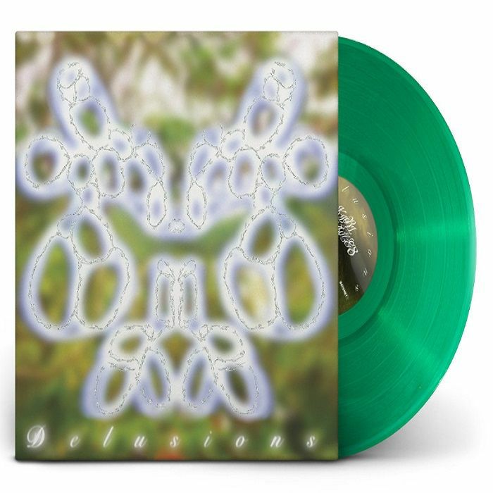 Delusions - Transparent Green Vinyl LP vinyl record cover