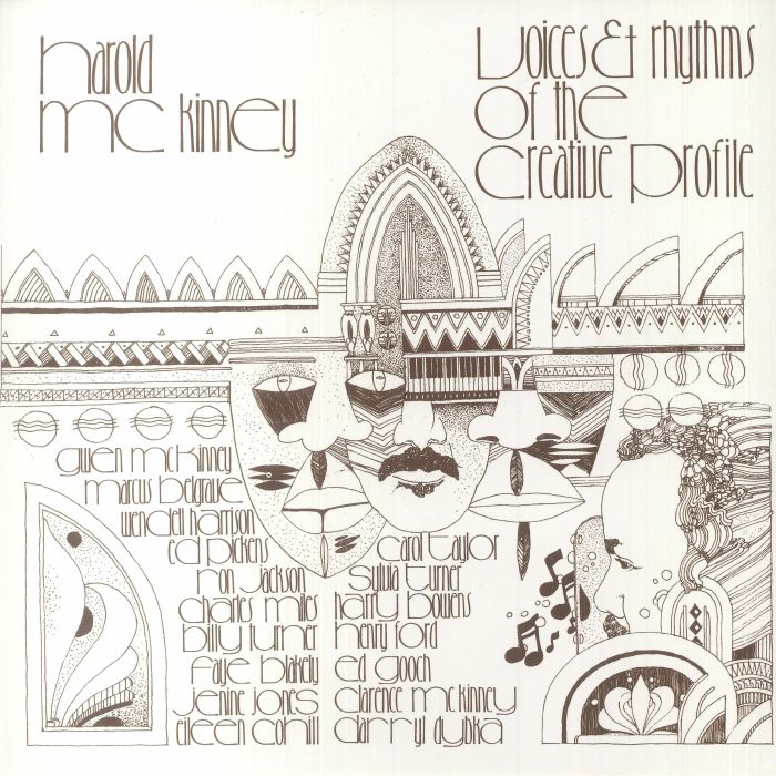 Voices & Rhythms Of The Creative Profile - Limited Edition Green Vinyl LP vinyl record cover