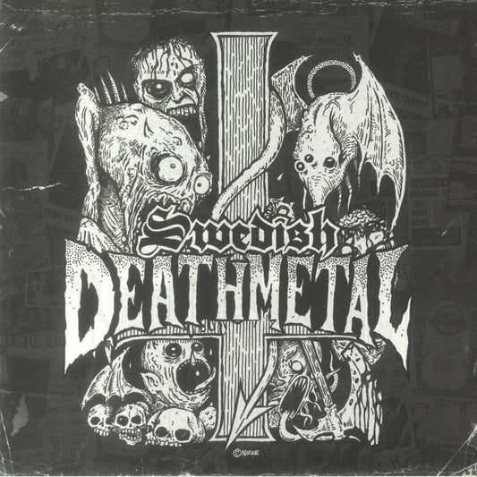 Swedish Death Metal - Limited Edition Silver Vinyl 5xLP Box Set vinyl record cover