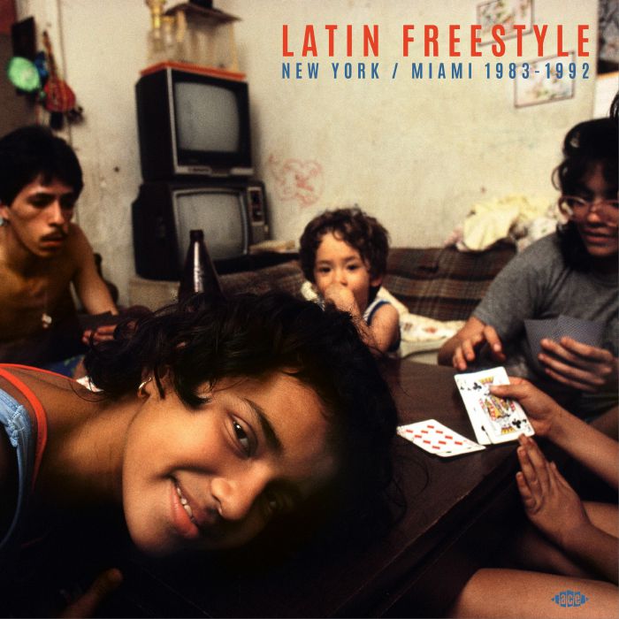 Latin Freestyle: New York / Miami 1983-1992 - 2xLP vinyl record cover