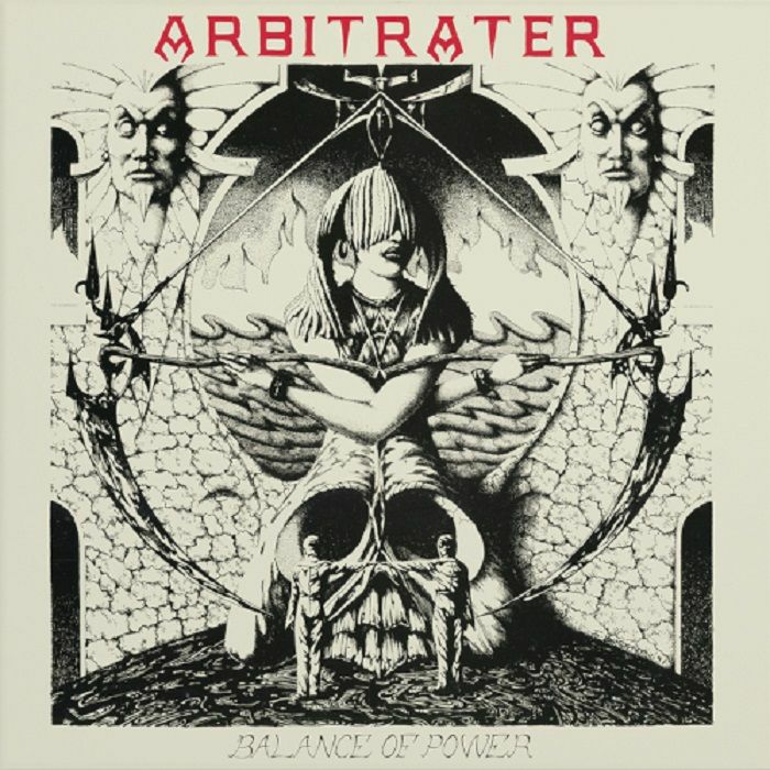 Balance Of Power - Red Vinyl LP vinyl record cover