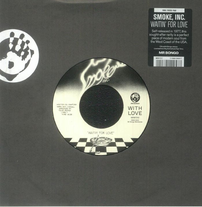 Waitin' For Love - Reissue Vinyl Single vinyl record cover
