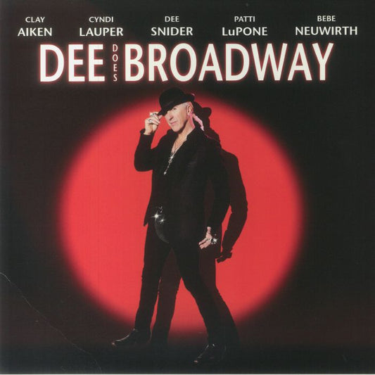 Dee Does Broadway - Red And Black Swirl Vinyl LP vinyl record cover