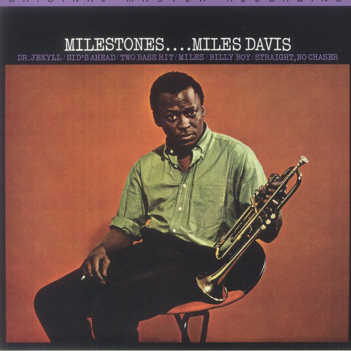 Milestones - Limited Edition Numbered Vinyl LP vinyl record cover