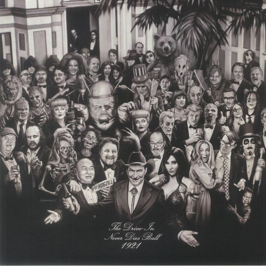 The Drive In Will Never Die Vol 2 - Limited Grey Marbled Vinyl LP vinyl record cover