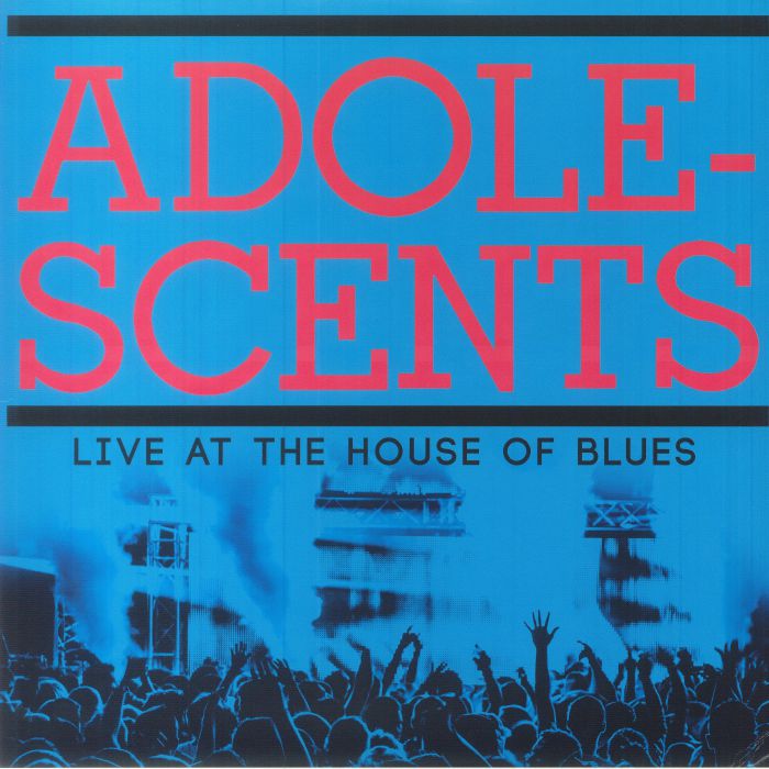 Live At The House Of Blues - Limited Edition Blue Splattered Vinyl LP vinyl record cover