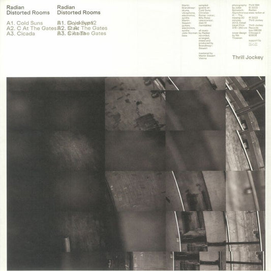 Distorted Rooms - Limited Edition White Vinyl LP vinyl record cover
