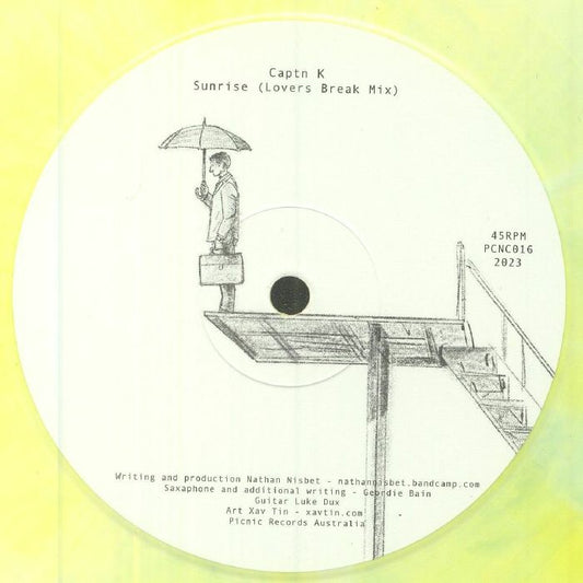 Sunrise - Limited Coloured Vinyl 10 Inch Single vinyl record cover