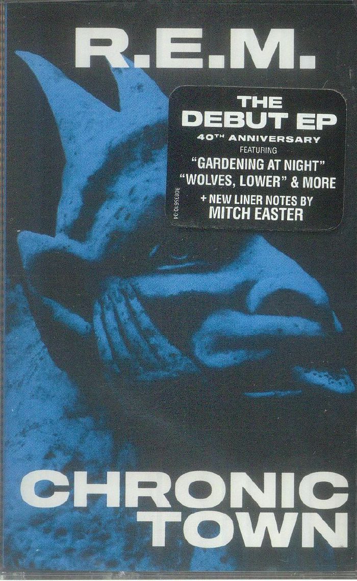 Chronic Town - 40th Anniversary White Cassette EP audio cassette cover