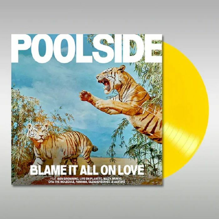 Blame It All On Love - Yellow Vinyl LP vinyl record cover