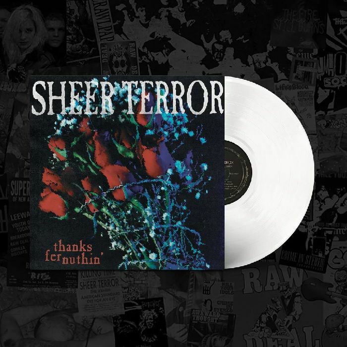 Thanks Fer Nuthin' - Limited Edition White Vinyl LP vinyl record cover