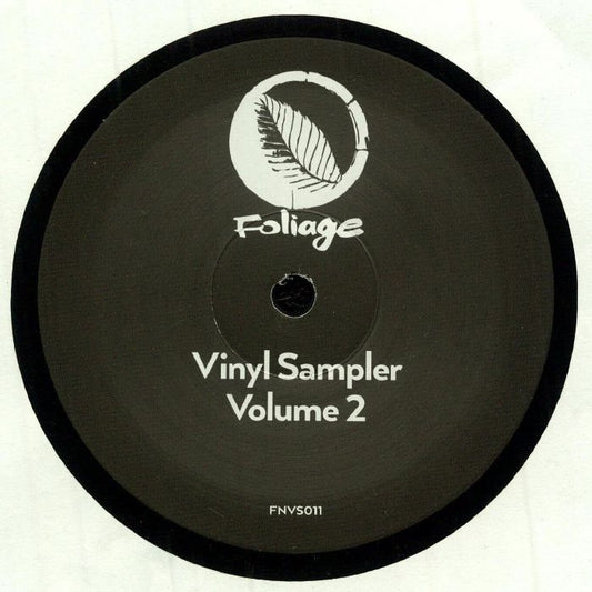 Foliage Records Vinyl Sampler 2 - Vinyl EP vinyl record cover