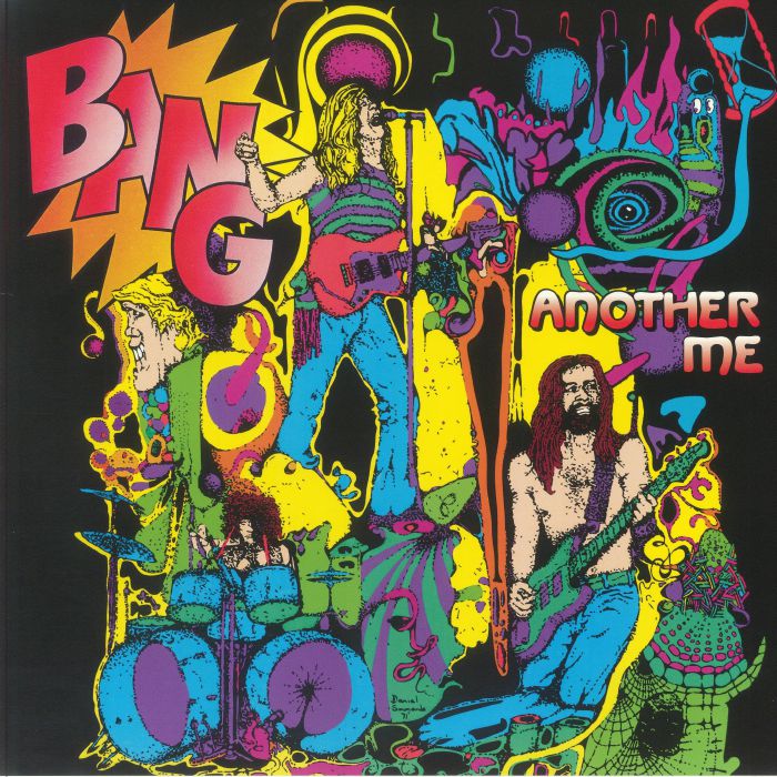 Another Me - Limited Edition Blue Vinyl LP vinyl record cover