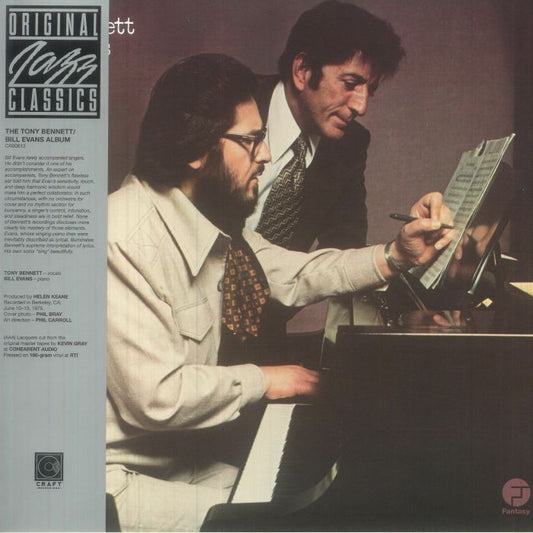 The Tony Bennett Bill Evans Album - Vinyl LP vinyl record cover