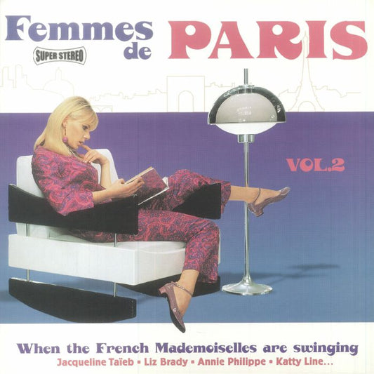 Femmes De Paris Volume 2 - Limited Edition Purple Vinyl LP vinyl record cover