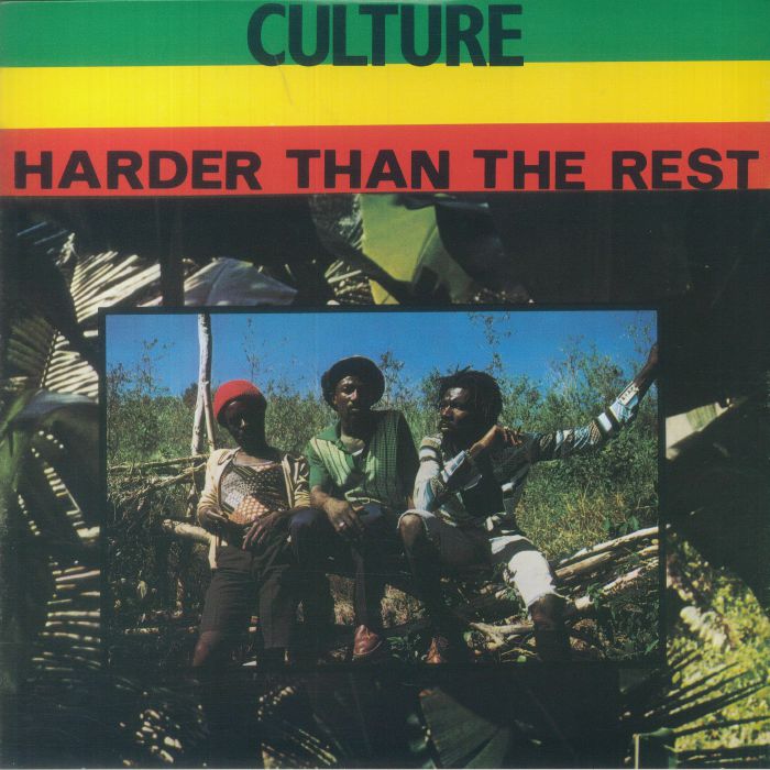 Harder Than The Rest - Limited Edition Green Marbled Vinyl LP vinyl record cover
