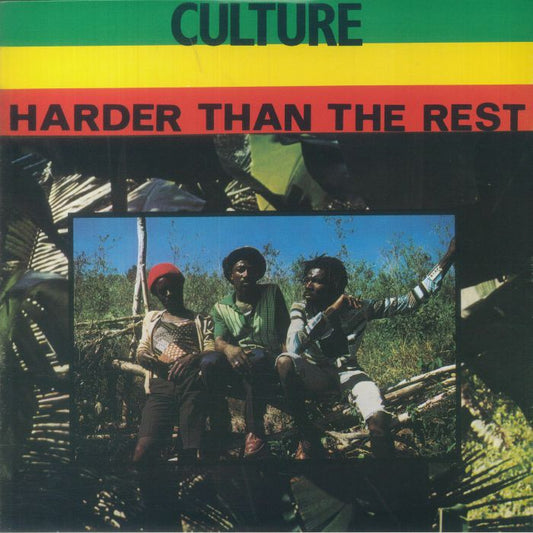 Harder Than The Rest - Limited Edition Green Marbled Vinyl LP vinyl record cover