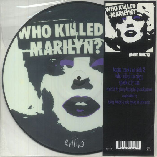 Who Killed Marilyn? - Picture Disc Vinyl Single vinyl record cover