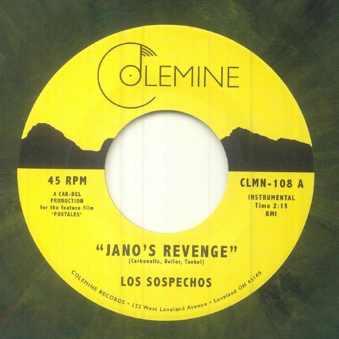 Jano's Revenge - Limited Green Marbled Vinyl Single vinyl record cover