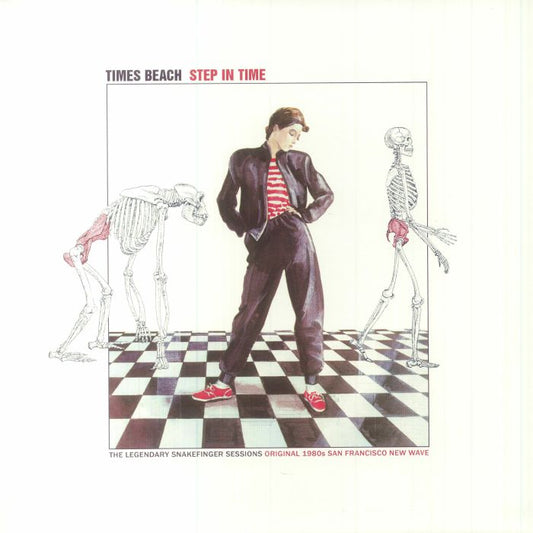 Step In Time - White Vinyl LP vinyl record cover