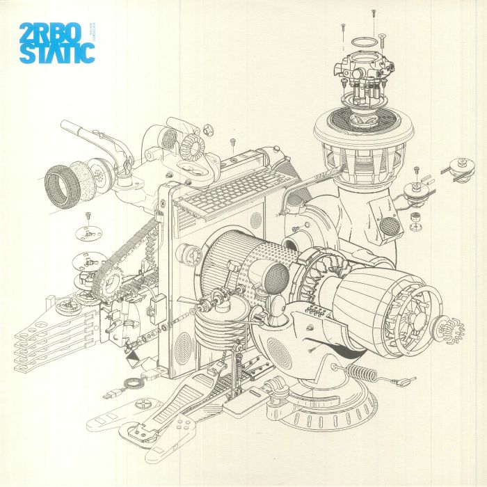 2rbostatic - White Vinyl LP vinyl record cover