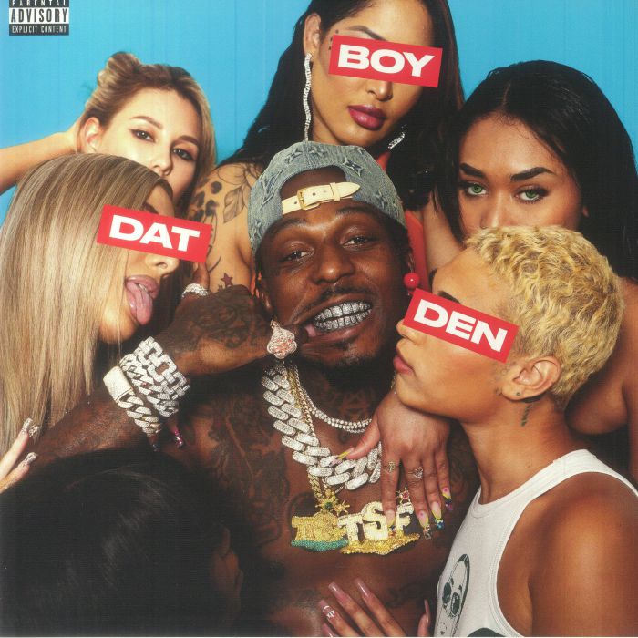 Dat Boy Den - Red & White Split Vinyl 2xLP vinyl record cover