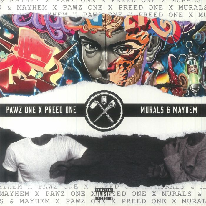 Murals & Mayhem - Limited Edition Vinyl LP vinyl record cover