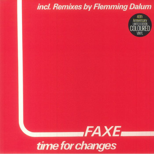 Time For Changes (40th Anniversary Edition) - Red Vinyl Single vinyl record cover