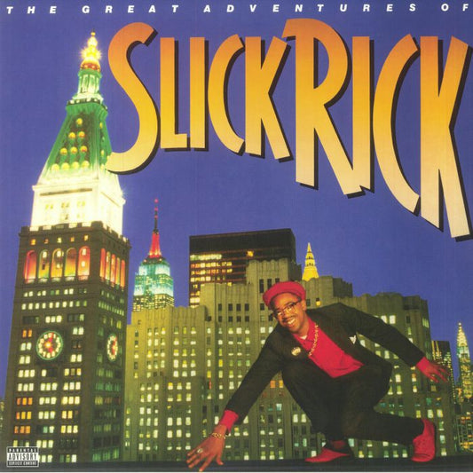 The Great Adventures Of Slick Rick - Burgundy Vinyl 2xLP vinyl record cover