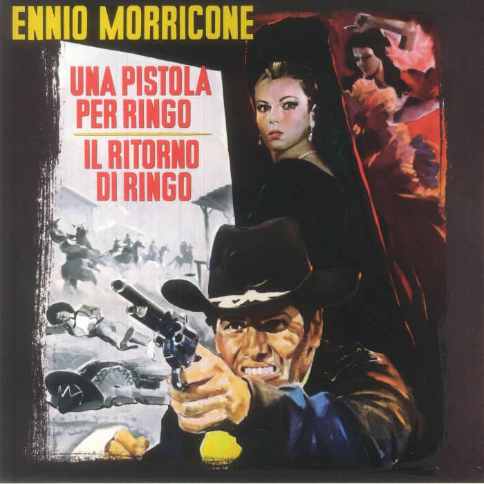 Una Pistola Per Ringo/Il Ritorno Di Ringo - Limited Edition Clear Vinyl LP vinyl record cover