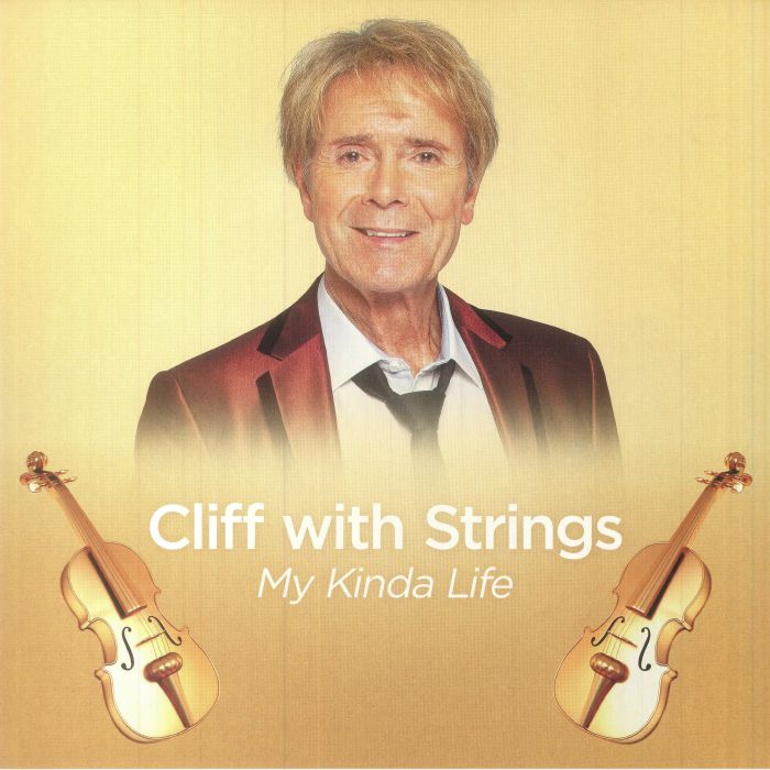 Cliff With Strings: My Kinda Life - Blue Vinyl LP vinyl record cover