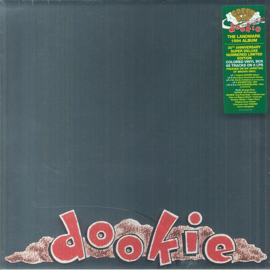 Dookie (30th Anniversary Deluxe Edition) - Coloured Vinyl 6xLP Box Set vinyl record cover