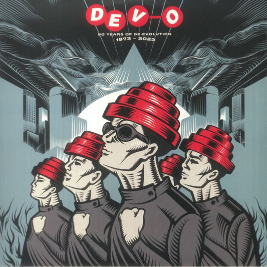 50 Years Of De-Evolution (1973-2023) - Red & Blue Vinyl 2xLP vinyl record cover