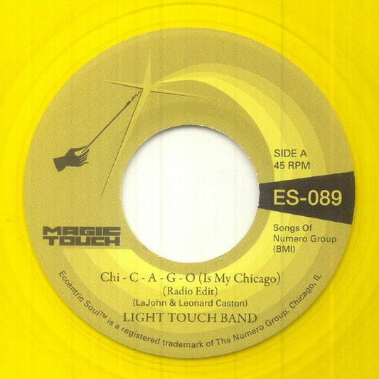 Chicago (Is My Chicago) - Limited Edition Translucent Yellow Vinyl Single vinyl record cover