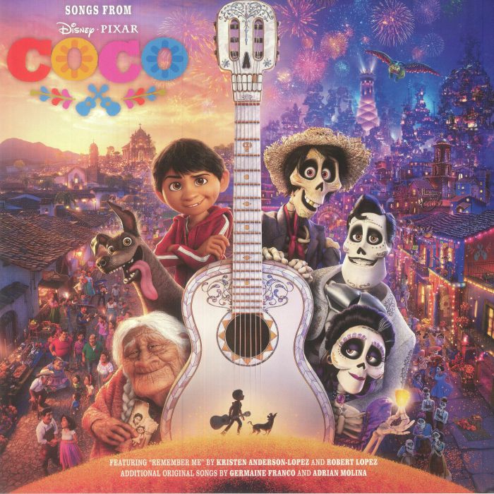 Songs From Coco (Soundtrack) - Green Vinyl LP vinyl record cover