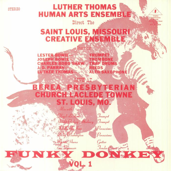 Funky Donkey Vol 1 - Vinyl LP vinyl record cover